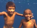 Moken kids at Surin Islands